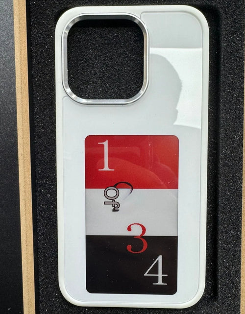 Load image into Gallery viewer, E-Ink Screen Phone Case Unlimited Screen Projection Personalized Phone Cover Battery Free New Designer Luxury Phone Case