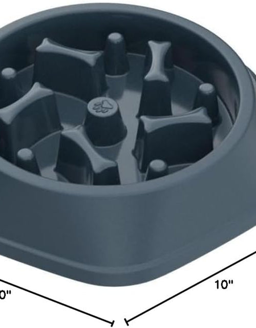 Load image into Gallery viewer, Slow Feeder Dog Bowl anti Gulping Healthy Eating Interactive Bloat Stop Fun Alternative Non Slip Dog Slow Food Feeding Pet Bowl Slow Eating Healthy Design for Small Medium Size Dogs