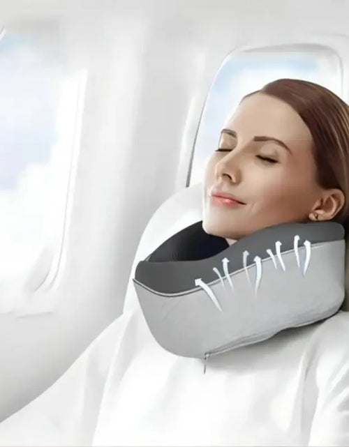 Load image into Gallery viewer, Travel Neck Pillow Travel Neck Cushion Durable U-Shaped Travel Pillow Non-Deformed Airplane Pillow
