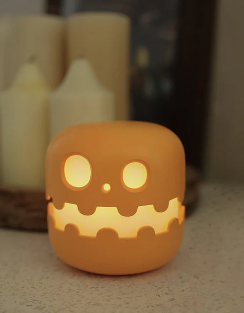 Load image into Gallery viewer, Pumpkin Lamp Bedside Halloween Funny Decoration Ambience Light for Bedrooms Living Room Decoration Kids Birthday Gift Halloween Decorations