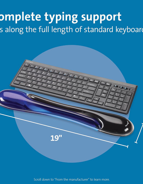 Load image into Gallery viewer, Duo Gel Keyboard Wrist Rest - Blue (K62397AM)
