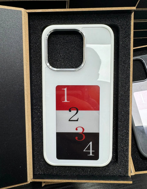 Load image into Gallery viewer, E-Ink Screen Phone Case Unlimited Screen Projection Personalized Phone Cover Battery Free New Designer Luxury Phone Case