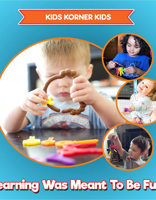 Load image into Gallery viewer, Baby Keys Montessori Toys for Toddlers - Toy Keys, Matching Toddler Games, Learning Toys for 2 Year Olds - Real Keys, Pretend Play Toys and Sensory Toys for Autistic Children with Activity Ebook