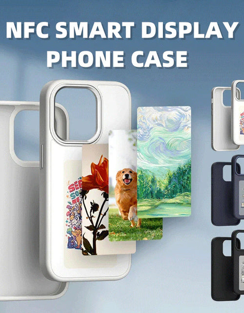 Load image into Gallery viewer, E-Ink Screen Phone Case Unlimited Screen Projection Personalized Phone Cover Battery Free New Designer Luxury Phone Case