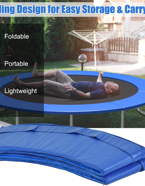 Load image into Gallery viewer, Trampoline Pad, 8Ft 10Ft 12Ft 14Ft 15Ft 16Ft Trampoline Replacement Safety Pad, No Holes for Pole, Waterproof Trampoline Accessories Spring Cover