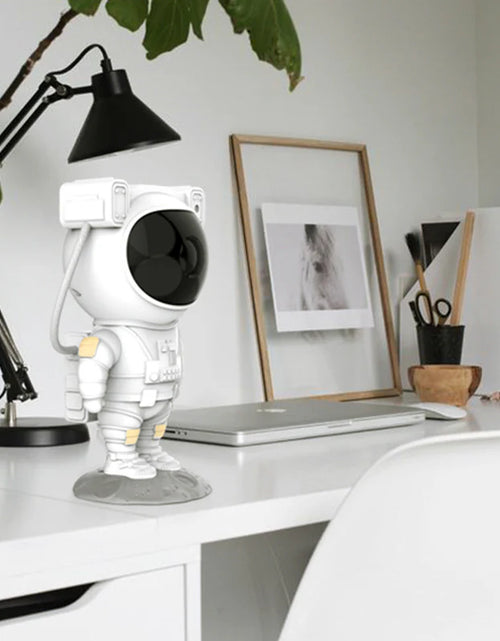 Load image into Gallery viewer, Creative Astronaut Galaxy Starry Sky Projector Nightlight USB Atmospher Bedroom Table Lamp