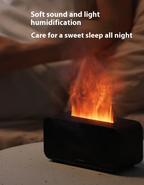 Load image into Gallery viewer, Flame Aroma Diffuser: USB Powered Aromatherapy & Humidifier in One