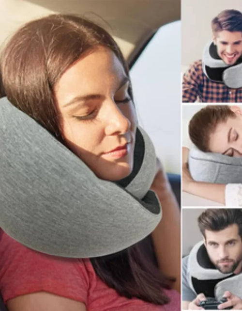 Load image into Gallery viewer, Travel Neck Pillow Travel Neck Cushion Durable U-Shaped Travel Pillow Non-Deformed Airplane Pillow