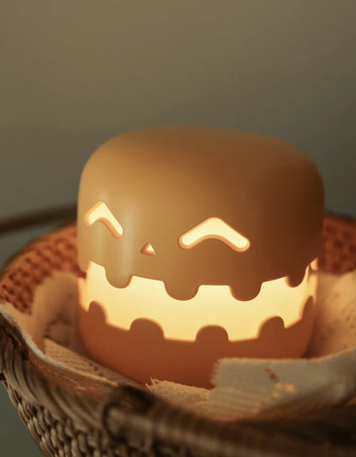 Load image into Gallery viewer, Pumpkin Lamp Bedside Halloween Funny Decoration Ambience Light for Bedrooms Living Room Decoration Kids Birthday Gift Halloween Decorations