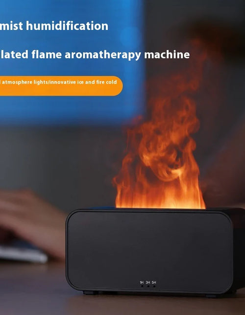 Load image into Gallery viewer, Flame Aroma Diffuser: USB Powered Aromatherapy & Humidifier in One
