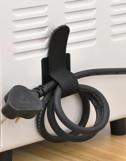 Load image into Gallery viewer, Summer Self Adhesive Cable Management Ties, 10Pcs Cable Organizing Straps, Electric Wire Velcro for Home Office, Bedroom Accessories, Desk Accessories, Office Accessories, Dorm Essentials
