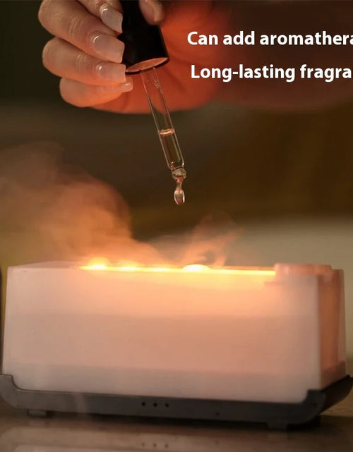 Load image into Gallery viewer, Flame Aroma Diffuser: USB Powered Aromatherapy & Humidifier in One