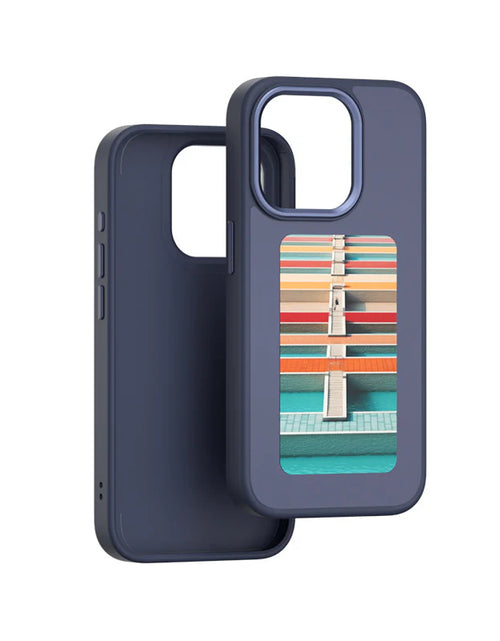 Load image into Gallery viewer, E-Ink Screen Phone Case Unlimited Screen Projection Personalized Phone Cover Battery Free New Designer Luxury Phone Case