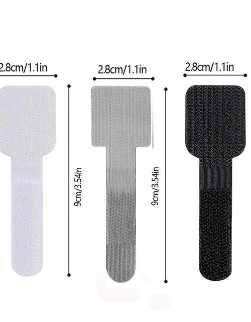Load image into Gallery viewer, Summer Self Adhesive Cable Management Ties, 10Pcs Cable Organizing Straps, Electric Wire Velcro for Home Office, Bedroom Accessories, Desk Accessories, Office Accessories, Dorm Essentials