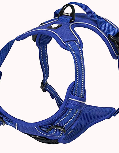 Load image into Gallery viewer, Adjustable No-Pull Dog Harness Reflective Pup Vest Harnesses Comfortable Control Brilliant Colors Truelove Tlh5651(Royal Blue,L)