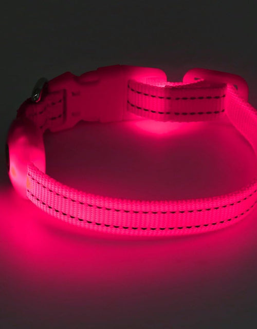 Load image into Gallery viewer, XS LED Dog Collar - Adjustable USB Rechargeable Glowing Pet Collar, Light up Collars for Small Dogs& Cats