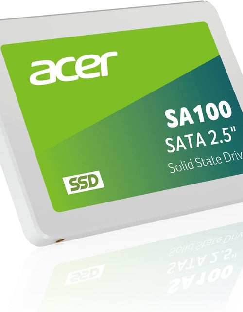 Load image into Gallery viewer, SA100 960GB SATA III 2.5 Inch Internal SSD - 6 Gb/S, 3D NAND Solid State Hard Drive up to 560 Mb/S - BL.9BWWA.104