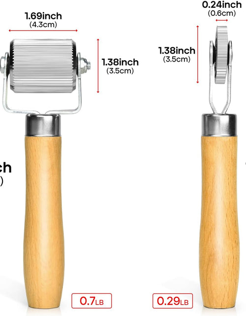 Load image into Gallery viewer, Car Sound Deadening Roller (2PCS, Width: 1.69In & 0.24In), Extremely Smooth Sound Insulation Roller Metal, Noise Deadening Car Sound Insulation Tool