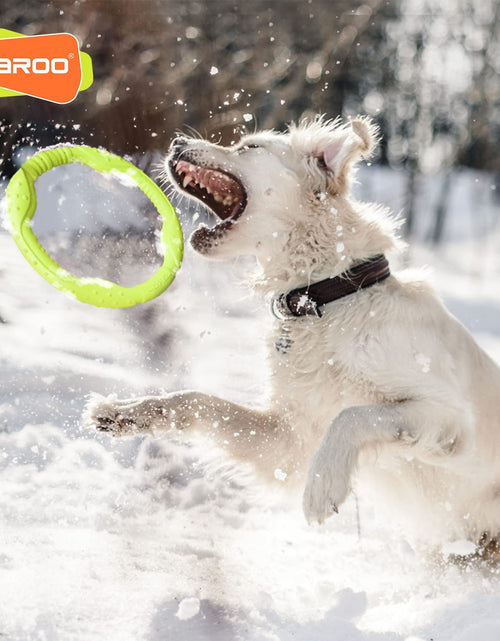 Load image into Gallery viewer, Dog Toys for Aggressive Chewers,¡¾Floatable¡¿ Dog Flying Disc, Dog Tug Toy, Interactive Dog Toys, Dog Teeth Cleaning, Tug of War Dog Toy, Dog Chew Toys, Dog Teething Toys for Catch, Fetch