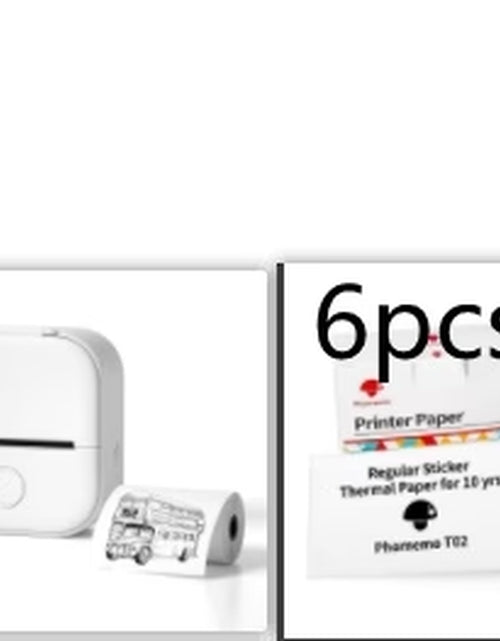 Load image into Gallery viewer, Portable Mini Thermal Label Printer Home Photo Printer Student Wrong Question Printer Bluetooth Mini Label Printer Price Tag
