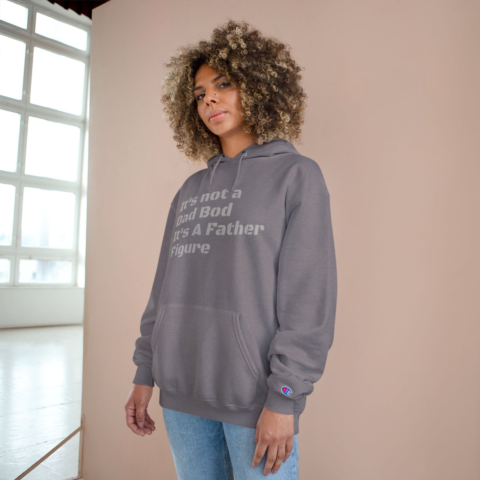 Father Figure Champion Hoodie - Perfect Gift for Dads