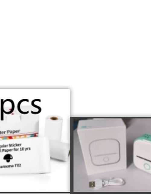 Load image into Gallery viewer, Portable Mini Thermal Label Printer Home Photo Printer Student Wrong Question Printer Bluetooth Mini Label Printer Price Tag
