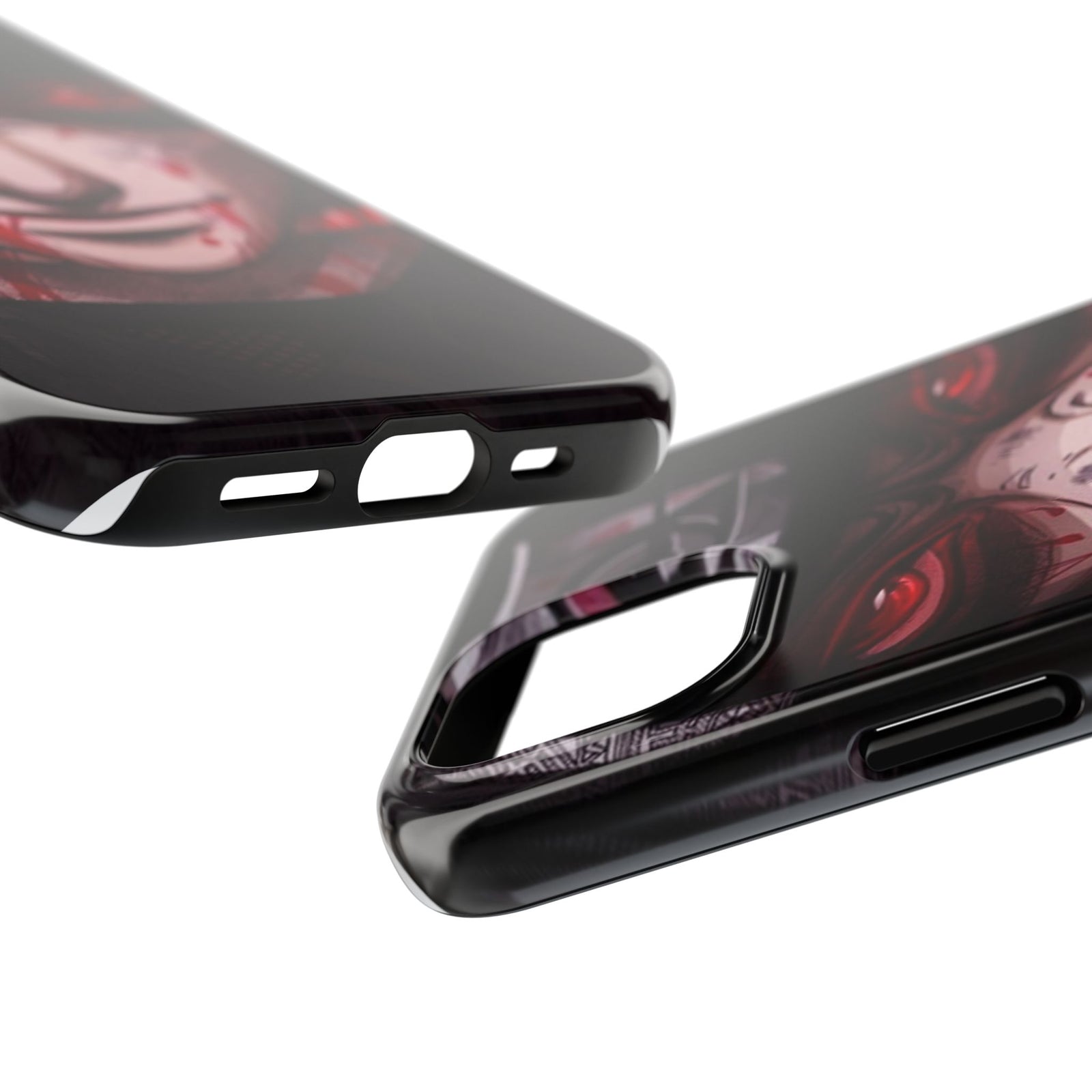 Tough Phone Cases - Dark Hero Design, Anime Inspired, Durable Protection, Gift for Fans, Unique Phone Accessories