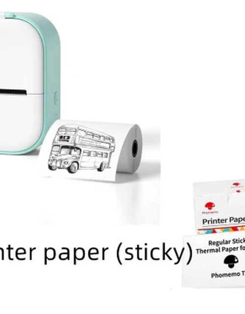Load image into Gallery viewer, Portable Mini Thermal Label Printer Home Photo Printer Student Wrong Question Printer Bluetooth Mini Label Printer Price Tag

