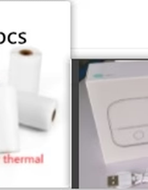 Load image into Gallery viewer, Portable Mini Thermal Label Printer Home Photo Printer Student Wrong Question Printer Bluetooth Mini Label Printer Price Tag
