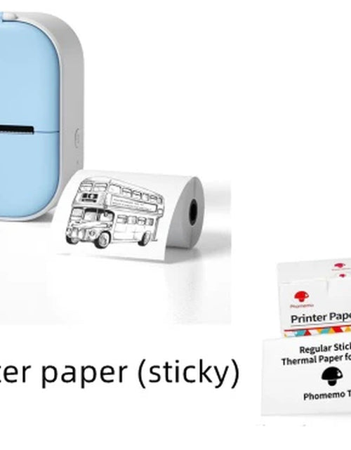 Load image into Gallery viewer, Portable Mini Thermal Label Printer Home Photo Printer Student Wrong Question Printer Bluetooth Mini Label Printer Price Tag
