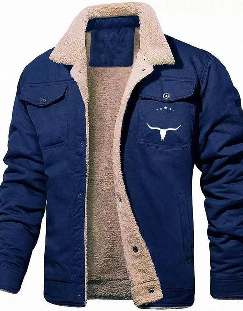 Load image into Gallery viewer, 2024 New Men&#39;S Fleece-Ined Cottoncasual Jacket Workwear
