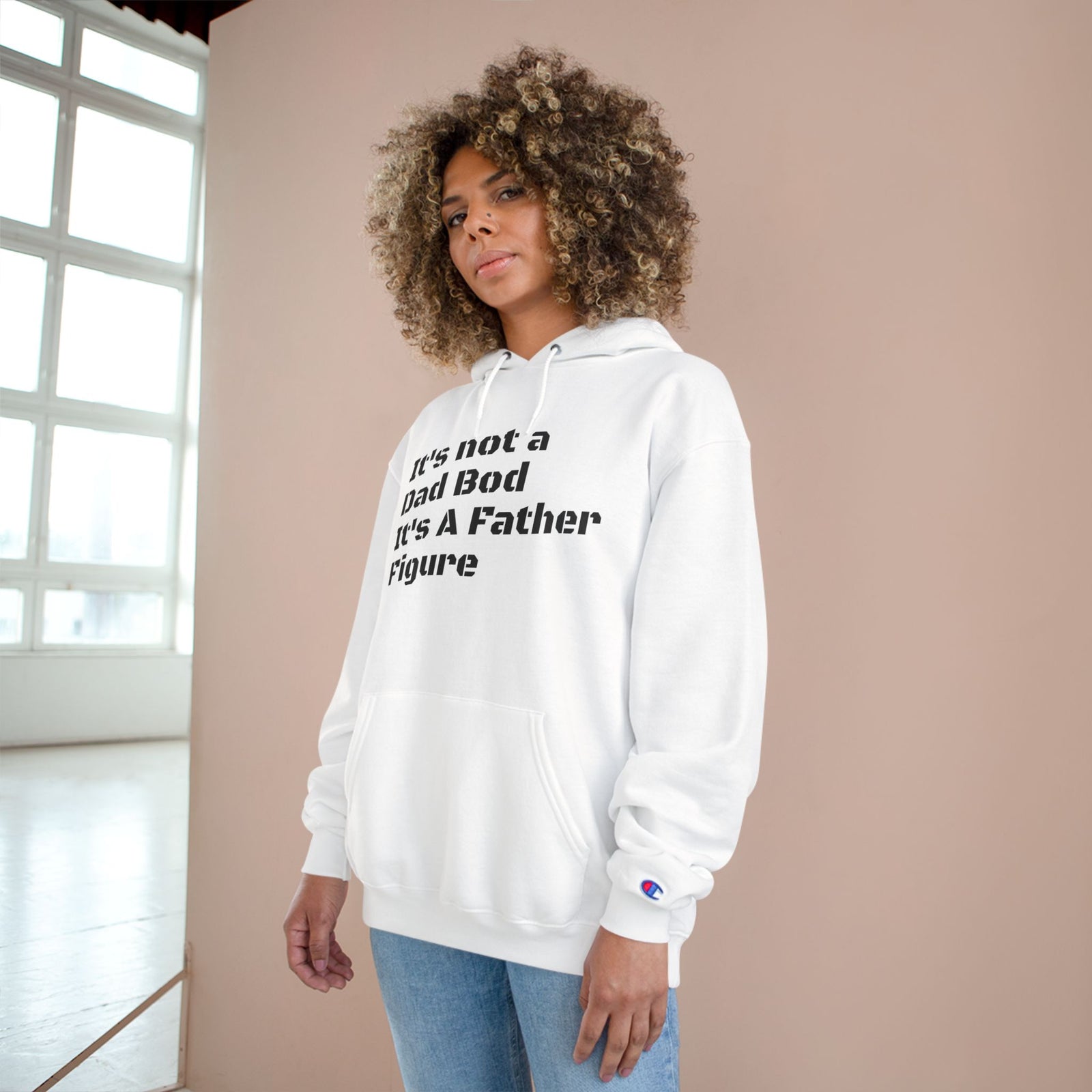 Father Figure Champion Hoodie - Perfect Gift for Dads