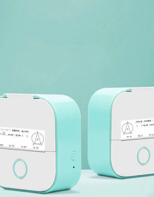 Load image into Gallery viewer, Portable Mini Thermal Label Printer Home Photo Printer Student Wrong Question Printer Bluetooth Mini Label Printer Price Tag

