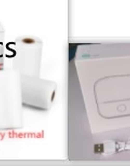 Load image into Gallery viewer, Portable Mini Thermal Label Printer Home Photo Printer Student Wrong Question Printer Bluetooth Mini Label Printer Price Tag
