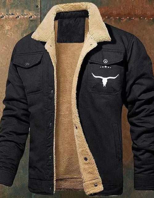 Load image into Gallery viewer, 2024 New Men&#39;S Fleece-Ined Cottoncasual Jacket Workwear
