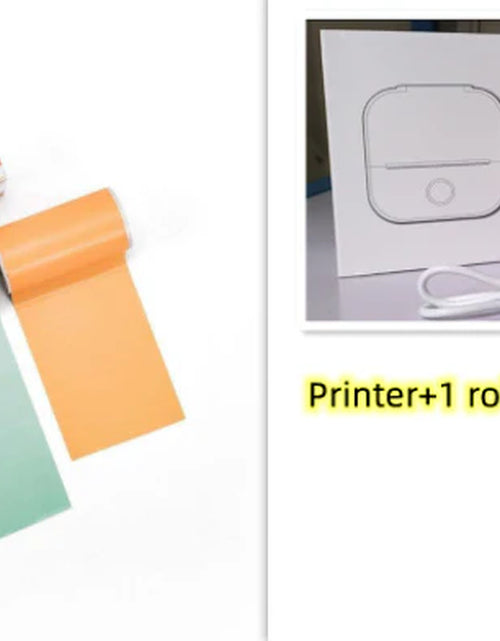 Load image into Gallery viewer, Portable Mini Thermal Label Printer Home Photo Printer Student Wrong Question Printer Bluetooth Mini Label Printer Price Tag
