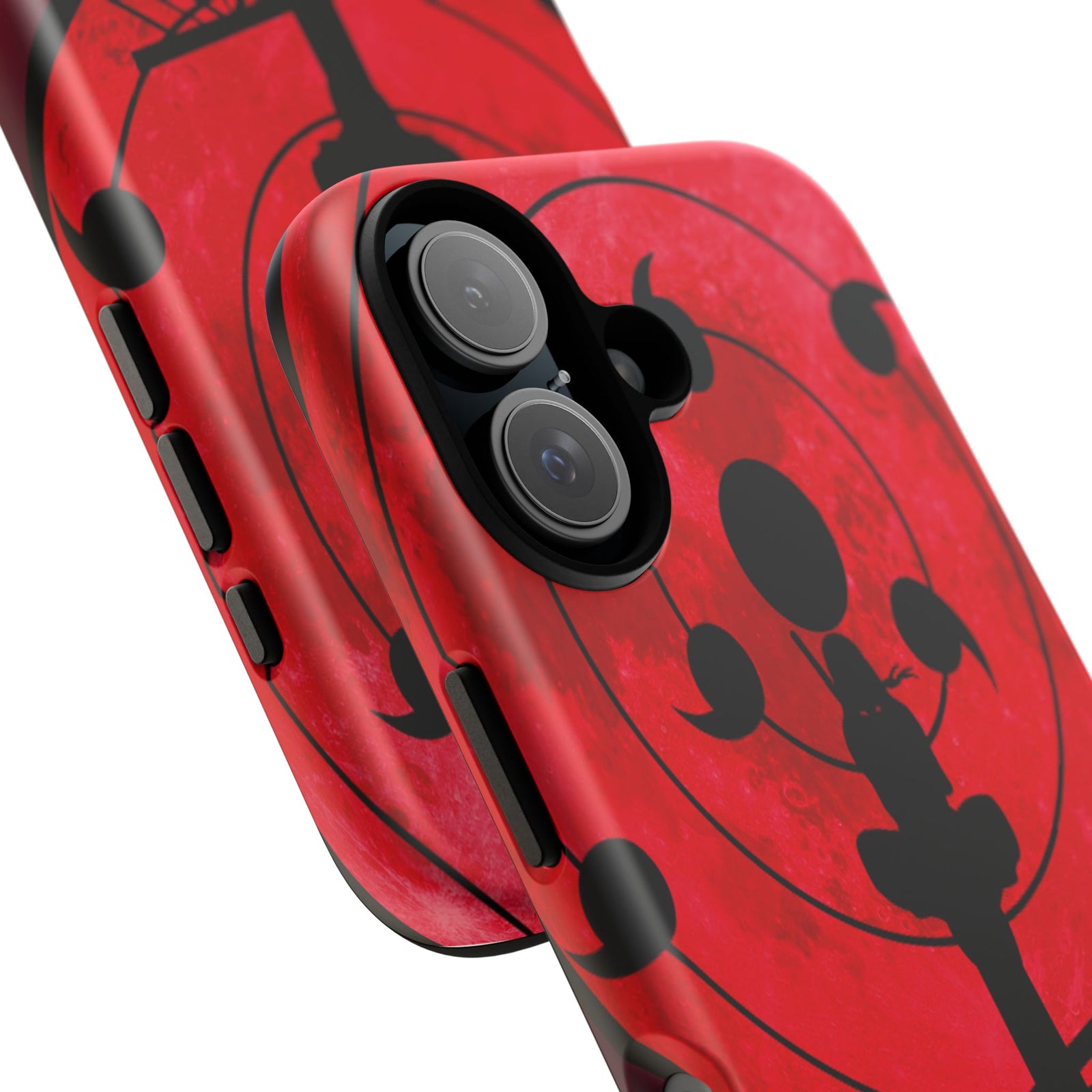 Bold Phone Case, Tough Cases, Red Moon Design, Gift for Tech Lovers, Unique Phone Accessory, Halloween and Cosplay