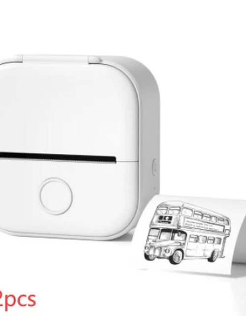 Load image into Gallery viewer, Portable Mini Thermal Label Printer Home Photo Printer Student Wrong Question Printer Bluetooth Mini Label Printer Price Tag
