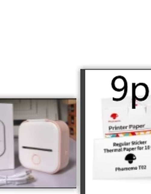 Load image into Gallery viewer, Portable Mini Thermal Label Printer Home Photo Printer Student Wrong Question Printer Bluetooth Mini Label Printer Price Tag
