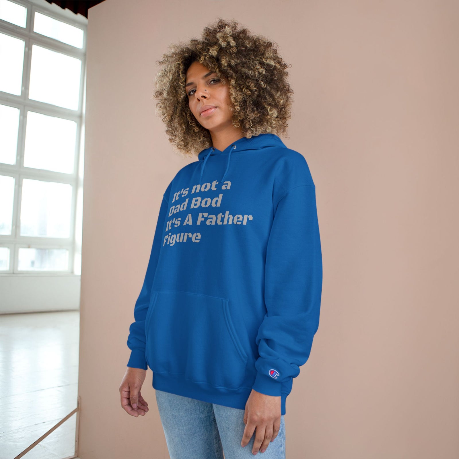 Father Figure Champion Hoodie - Perfect Gift for Dads