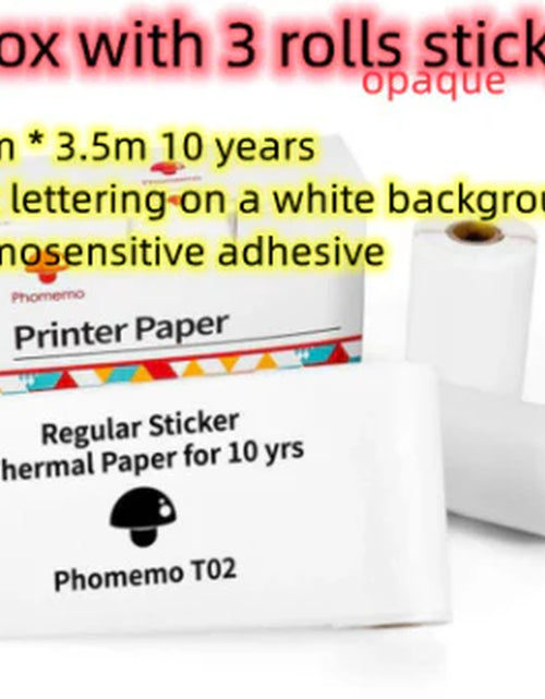 Load image into Gallery viewer, Portable Mini Thermal Label Printer Home Photo Printer Student Wrong Question Printer Bluetooth Mini Label Printer Price Tag
