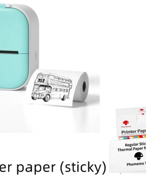 Load image into Gallery viewer, Portable Mini Thermal Label Printer Home Photo Printer Student Wrong Question Printer Bluetooth Mini Label Printer Price Tag
