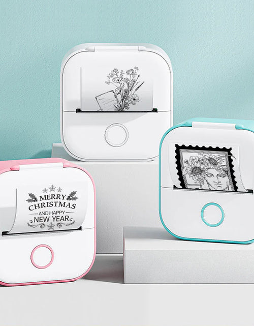 Load image into Gallery viewer, Portable Mini Thermal Label Printer Home Photo Printer Student Wrong Question Printer Bluetooth Mini Label Printer Price Tag
