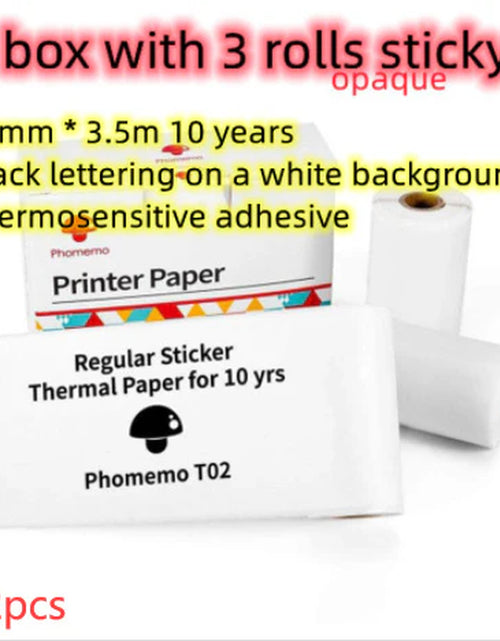 Load image into Gallery viewer, Portable Mini Thermal Label Printer Home Photo Printer Student Wrong Question Printer Bluetooth Mini Label Printer Price Tag
